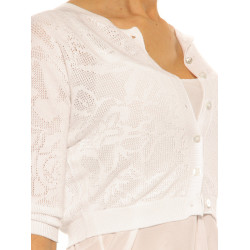 Cardigan Pinko white